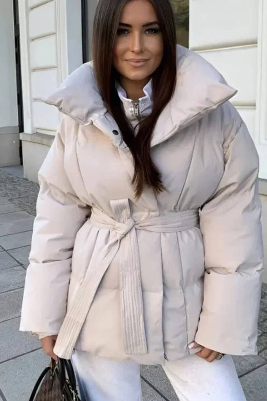 ZEYA - Sofie Stand - Up Collar Puffer Jacket