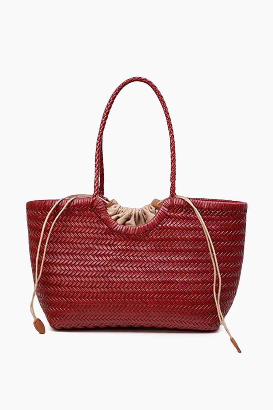ZEYA - Tatum Handwoven Leather Tote Bag