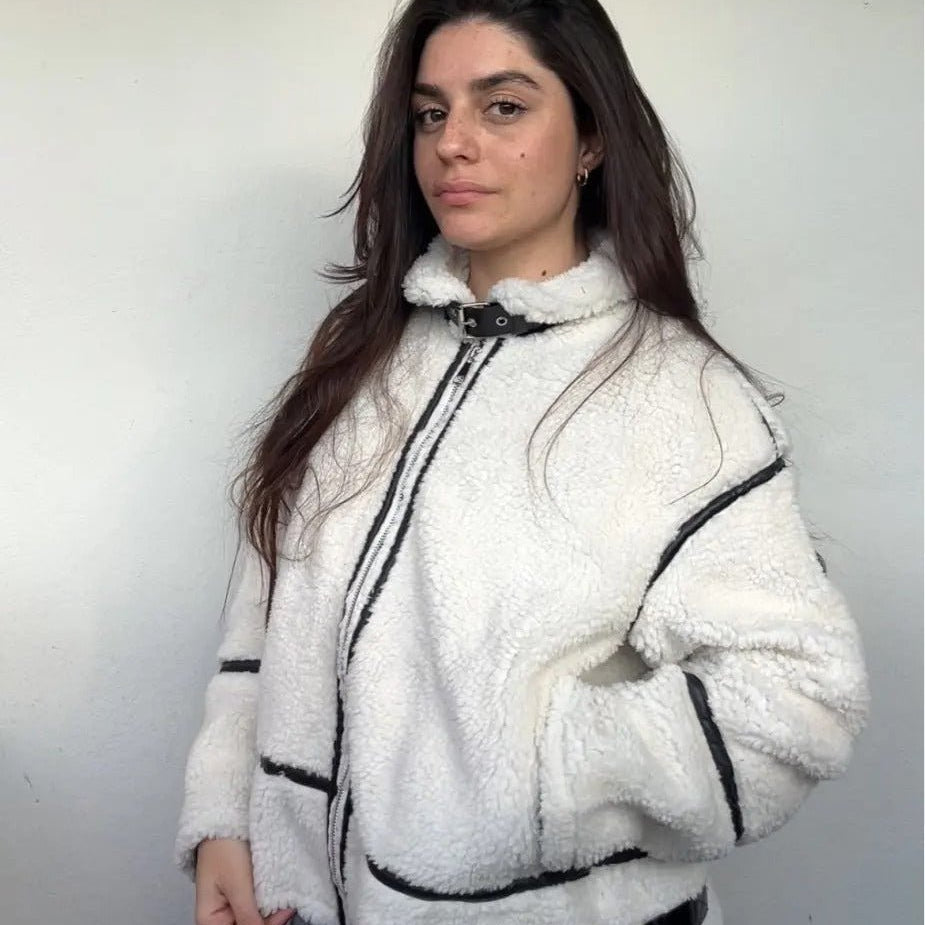 ZEYA - Valentina Boucle Bomber Jacket