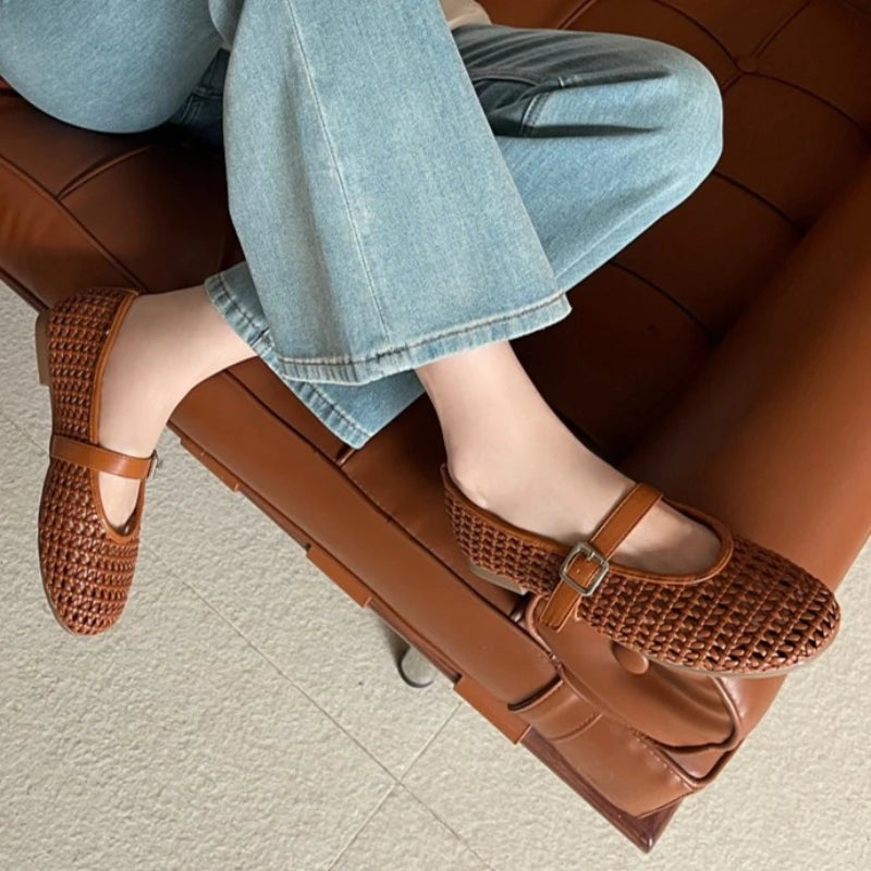 Sophia Mesh Ballet Flat
