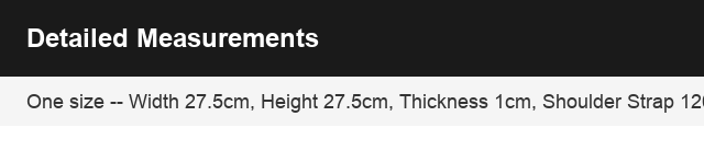 Size Guide