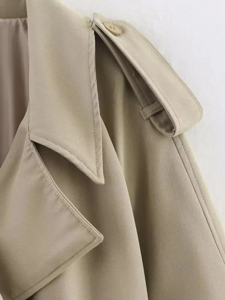 Fabienne Oversized Belted Trench Coat