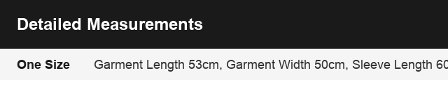 Size Guide