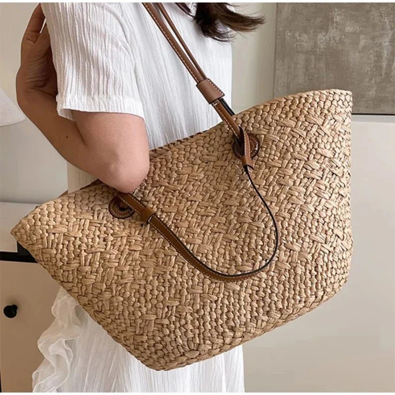 Margot Woven Summer Tote