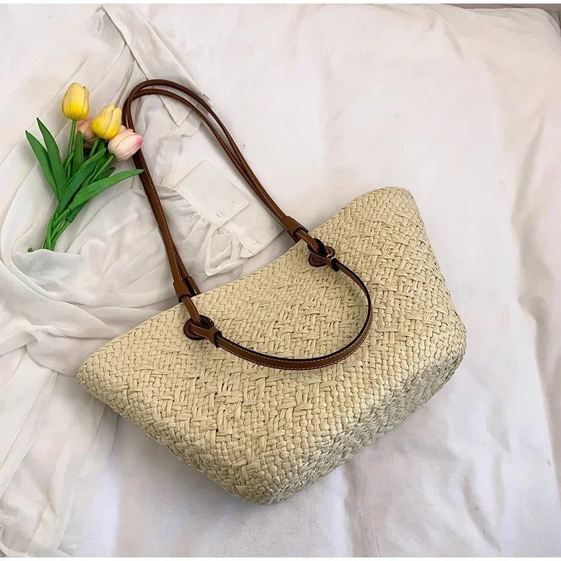 Margot Woven Summer Tote