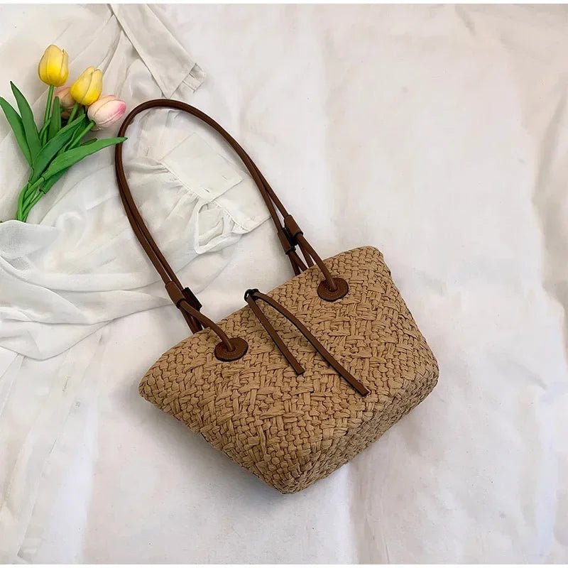 Margot Woven Summer Tote