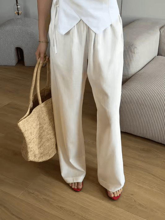 Vivienne Handwoven Rattan Tote