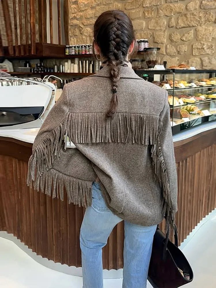 Alicia Tailored Tassel Blazer