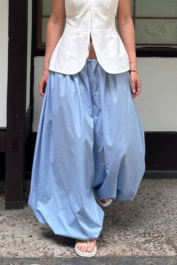 Fenella Elastic Waist Baggy Pants