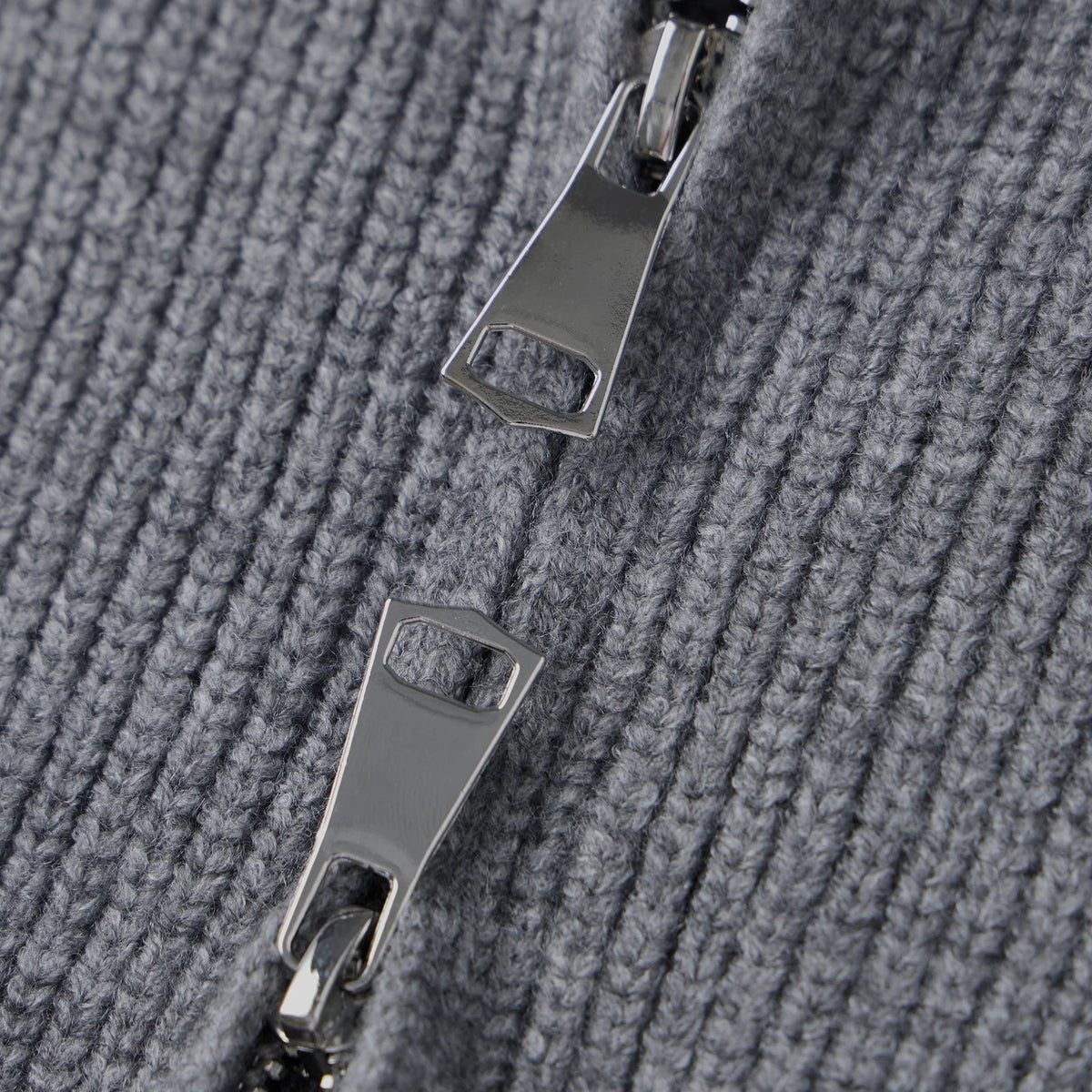 Amy Double Zip Knit Cardigan