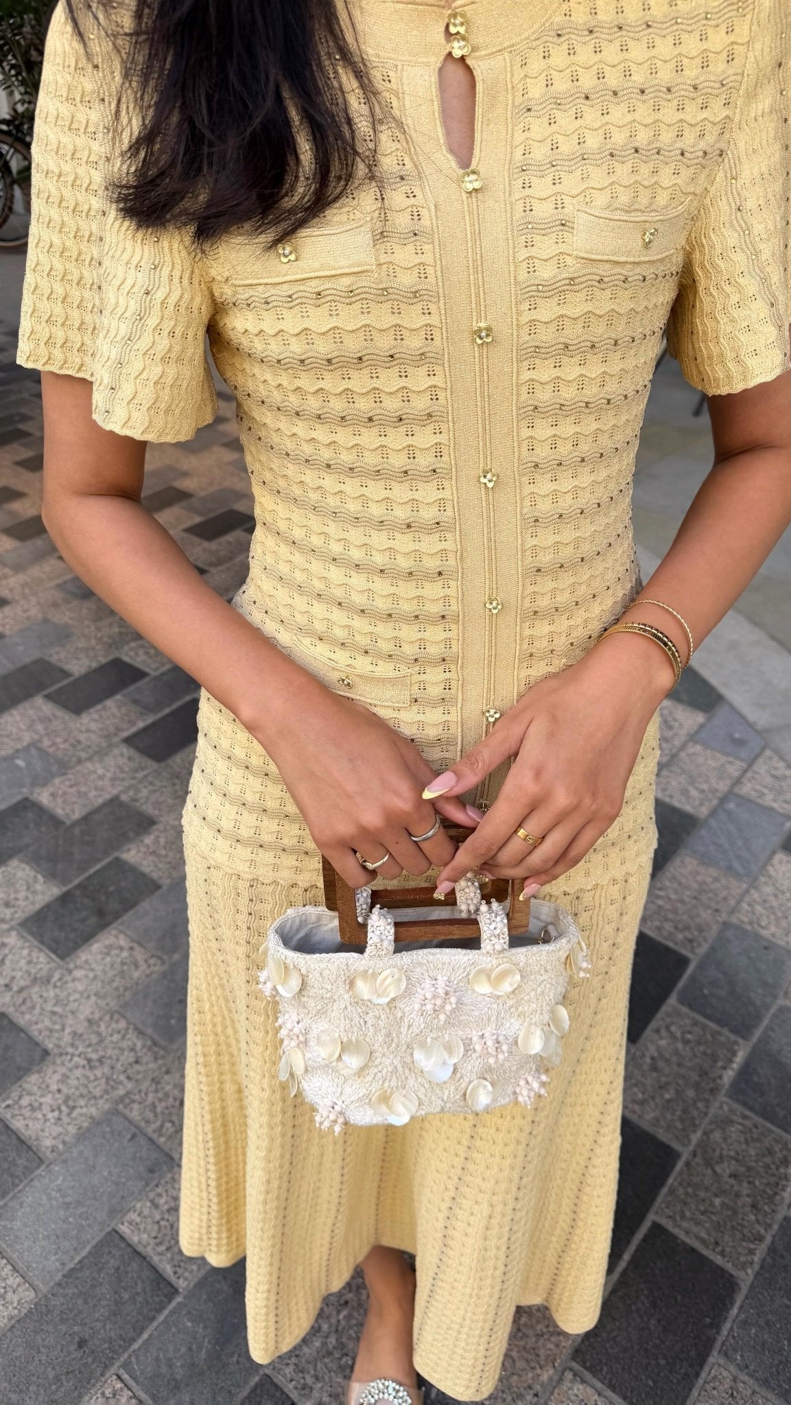Sadie Sequin Knit Maxi Dress
