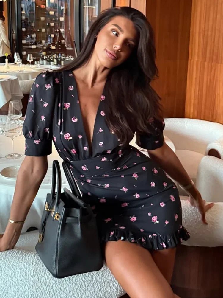 Natasha Floral Mini Dress