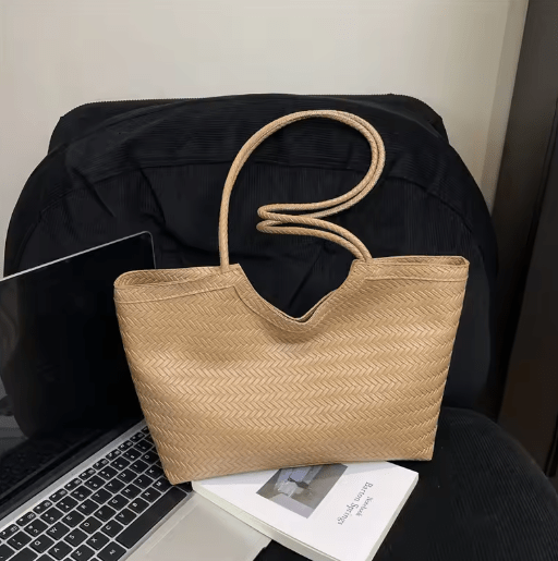 Lisa Textured Weave Handbag