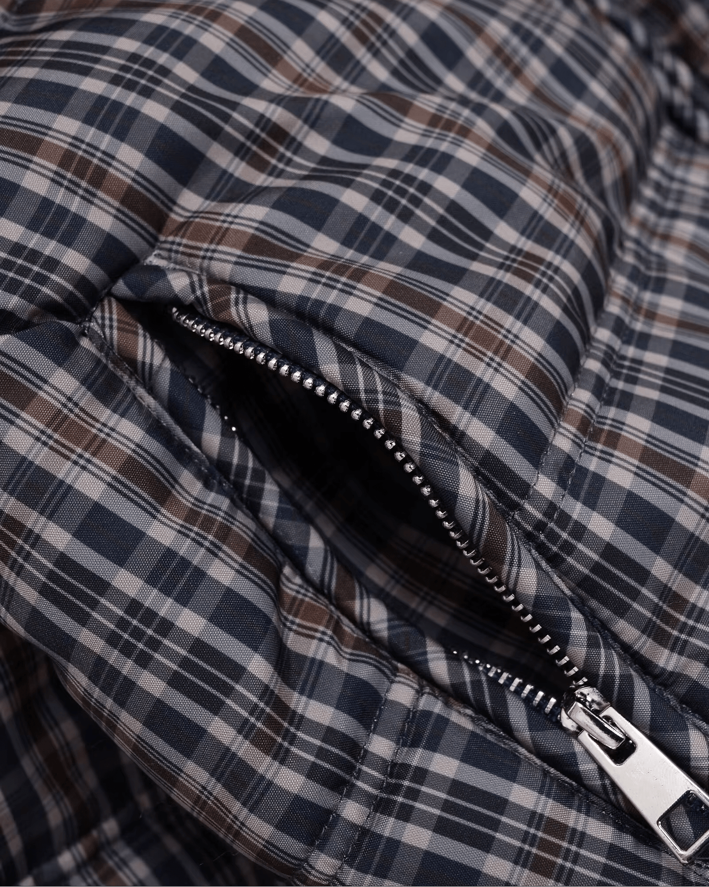 Valerie Plaid Puffer Jacket