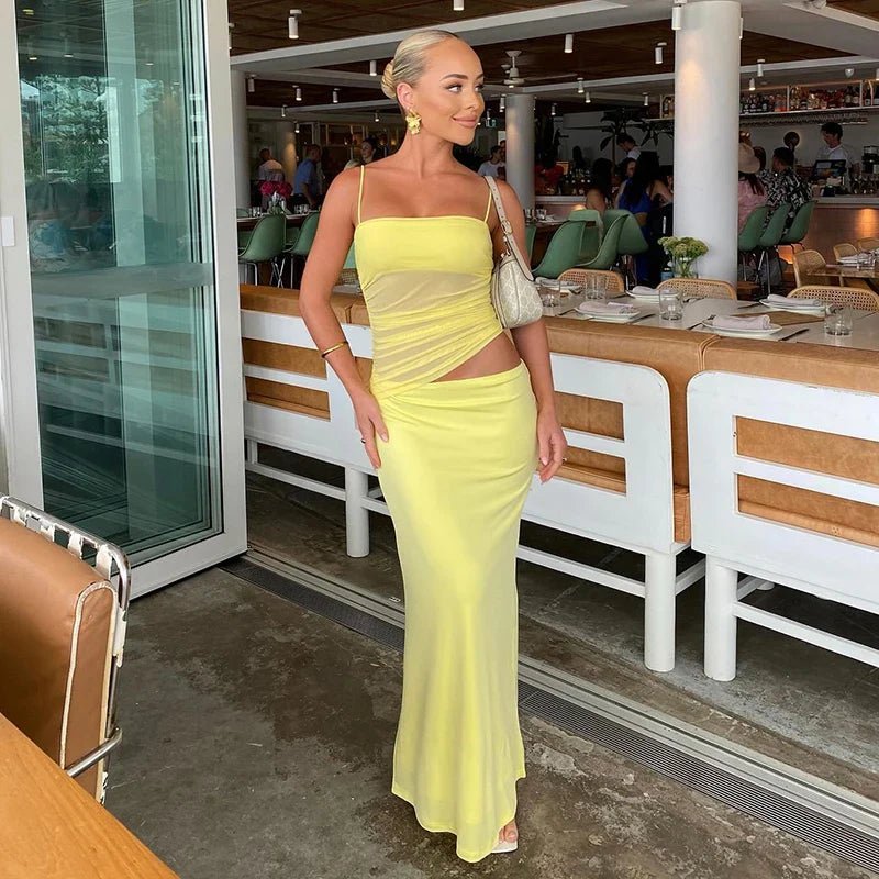 Arianna Two-Piece Crop Dress Set