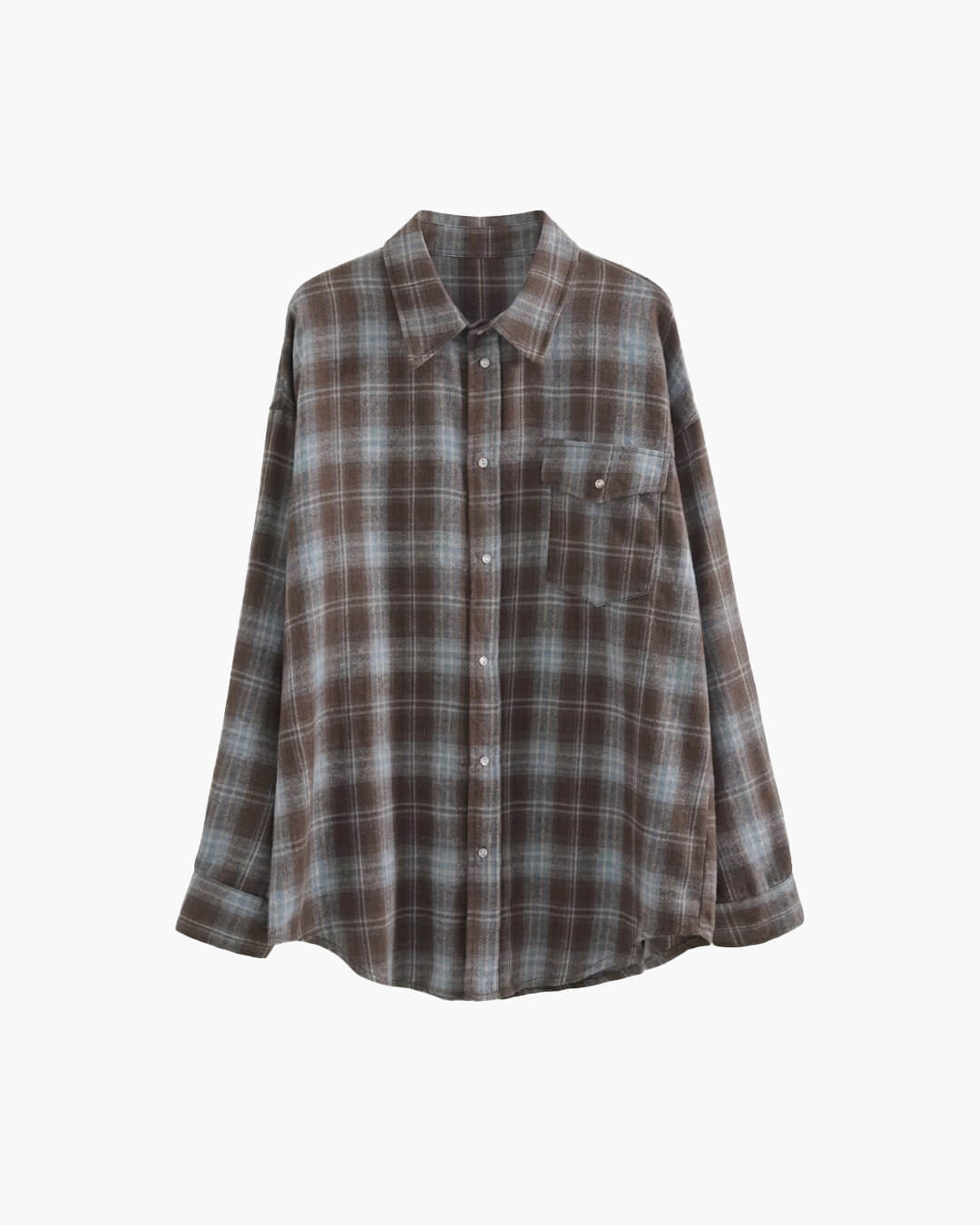 Kate Oversized Plaid Shirt