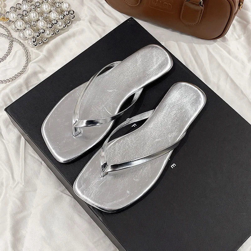 Iris Square-Toe Beach Sandal