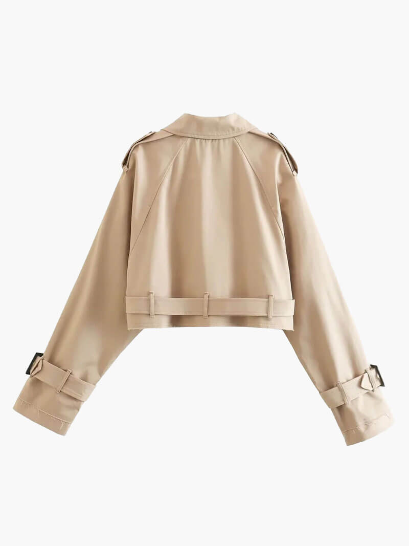 ZEYA - Aimee Cropped Trenchcoat