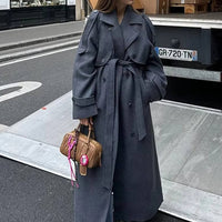 Alicia Gray Belted Long Coat