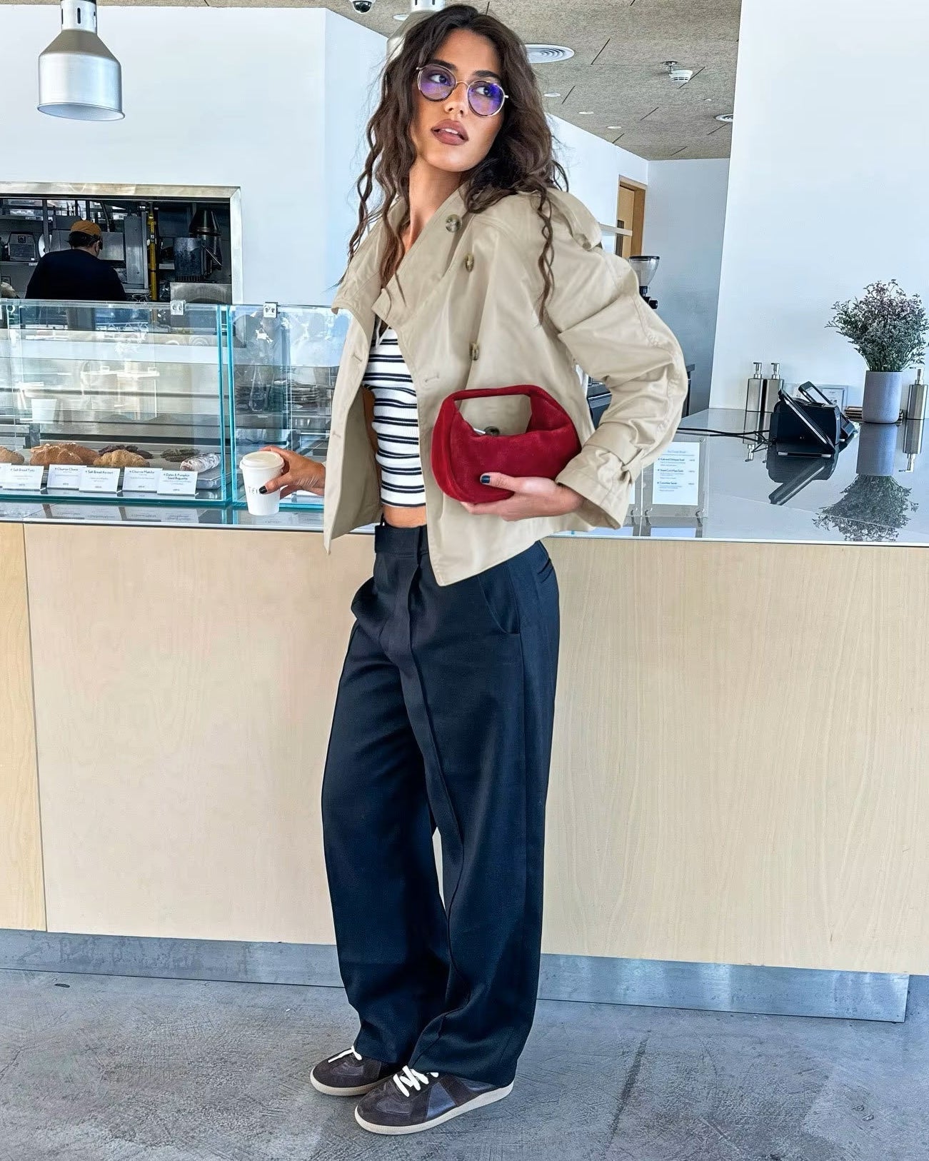 ZEYA - Amelie Belted Trench Coat