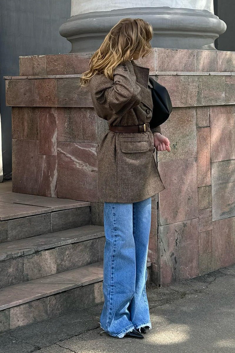 ZEYA - Amy Structured Tweed Coat