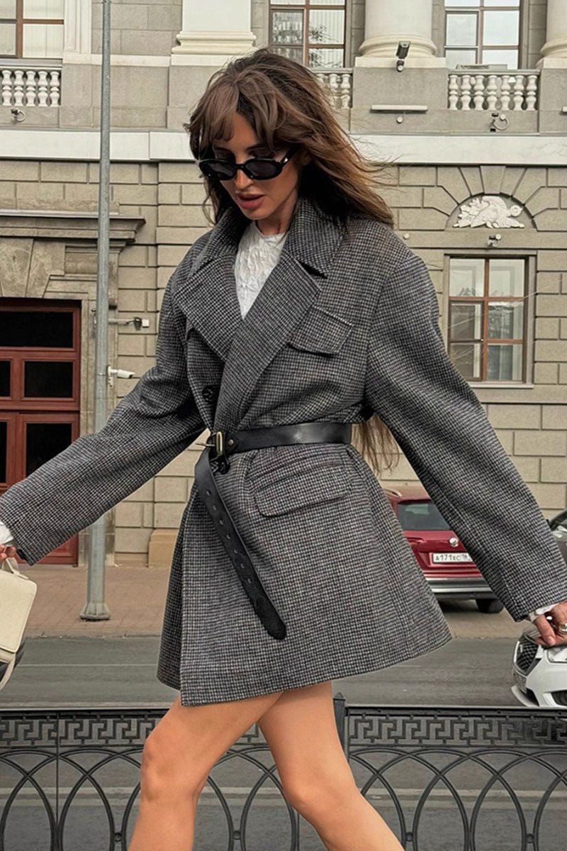 ZEYA - Amy Structured Tweed Coat