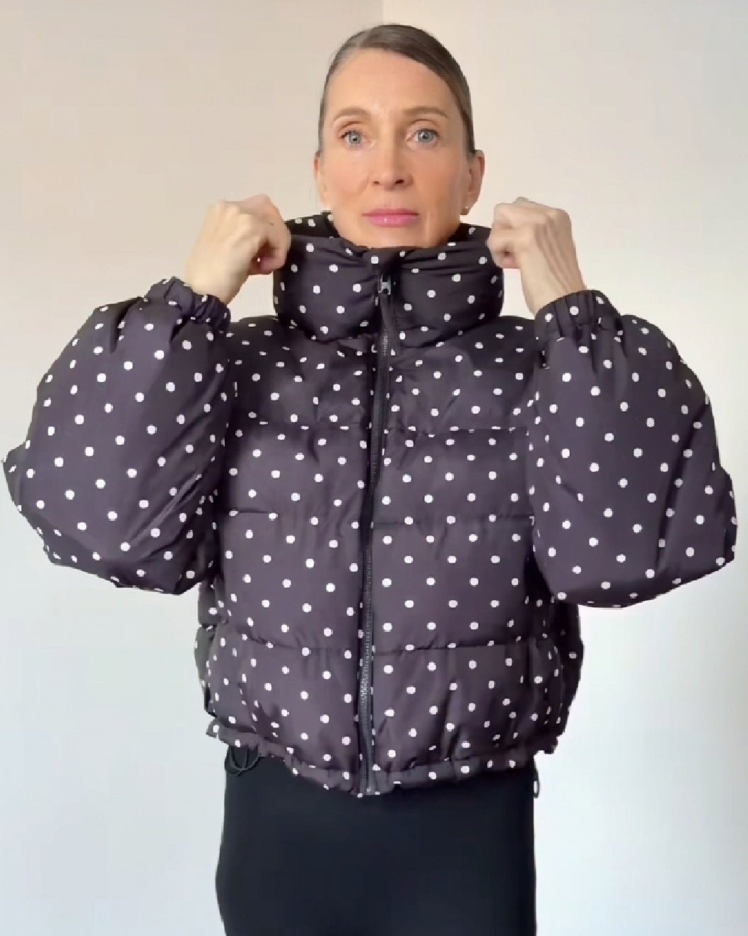 ZEYA - Angela Quilted Cropped Puffer Jacket