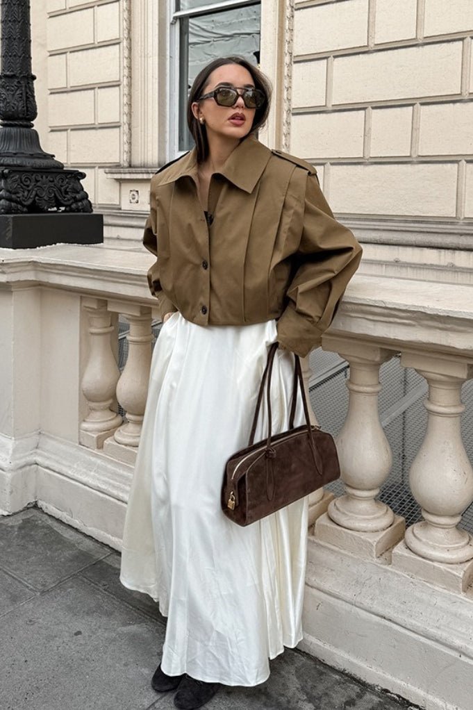 ZEYA - Anna Cropped Utility Jacket