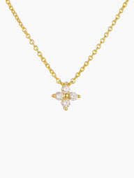 Anna Four Petal Necklace