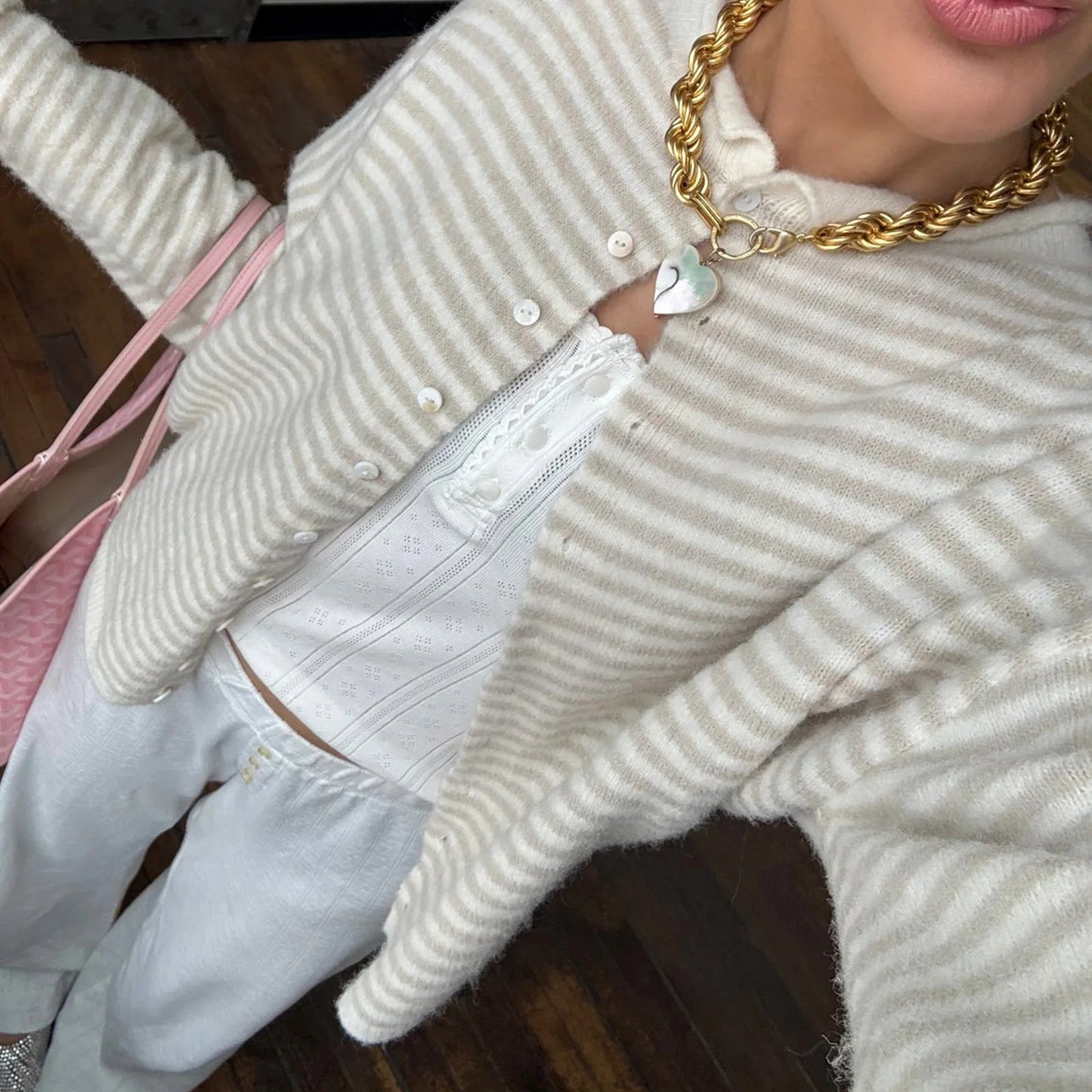 ZEYA - Belinda Striped Cardigan
