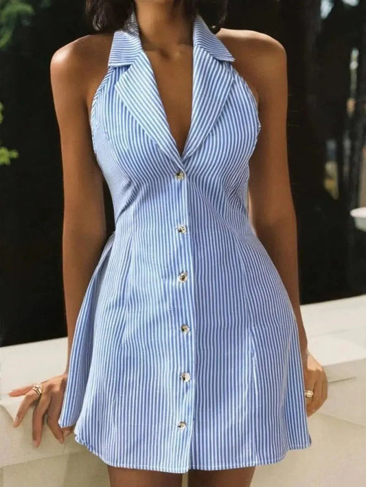ZEYA - Chrissy Butterfly Knot Mini Dress