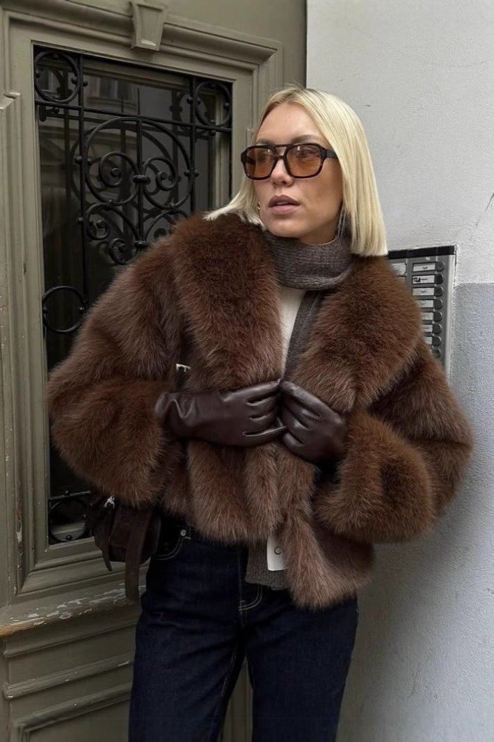 ZEYA - Clarisse short faux fur Coat