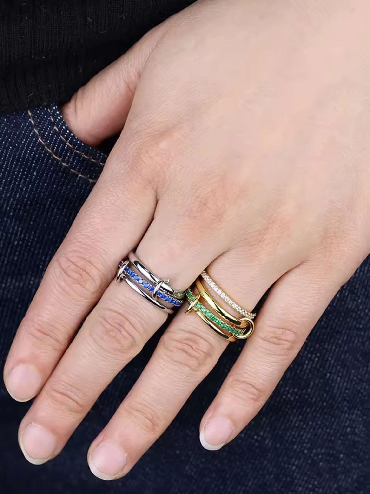 ZEYA - Dana Emerald Ring