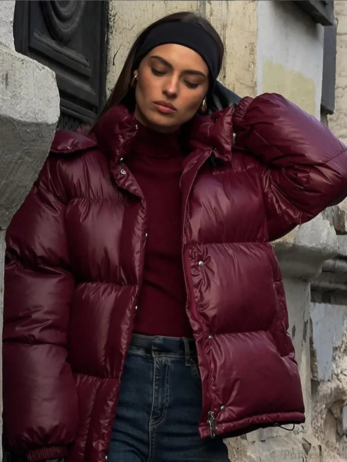 ZEYA - Demi Hooded Padded Parka Coat