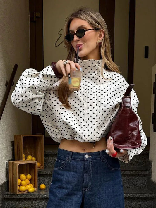 ZEYA - Elysia Polka Dot Jacket
