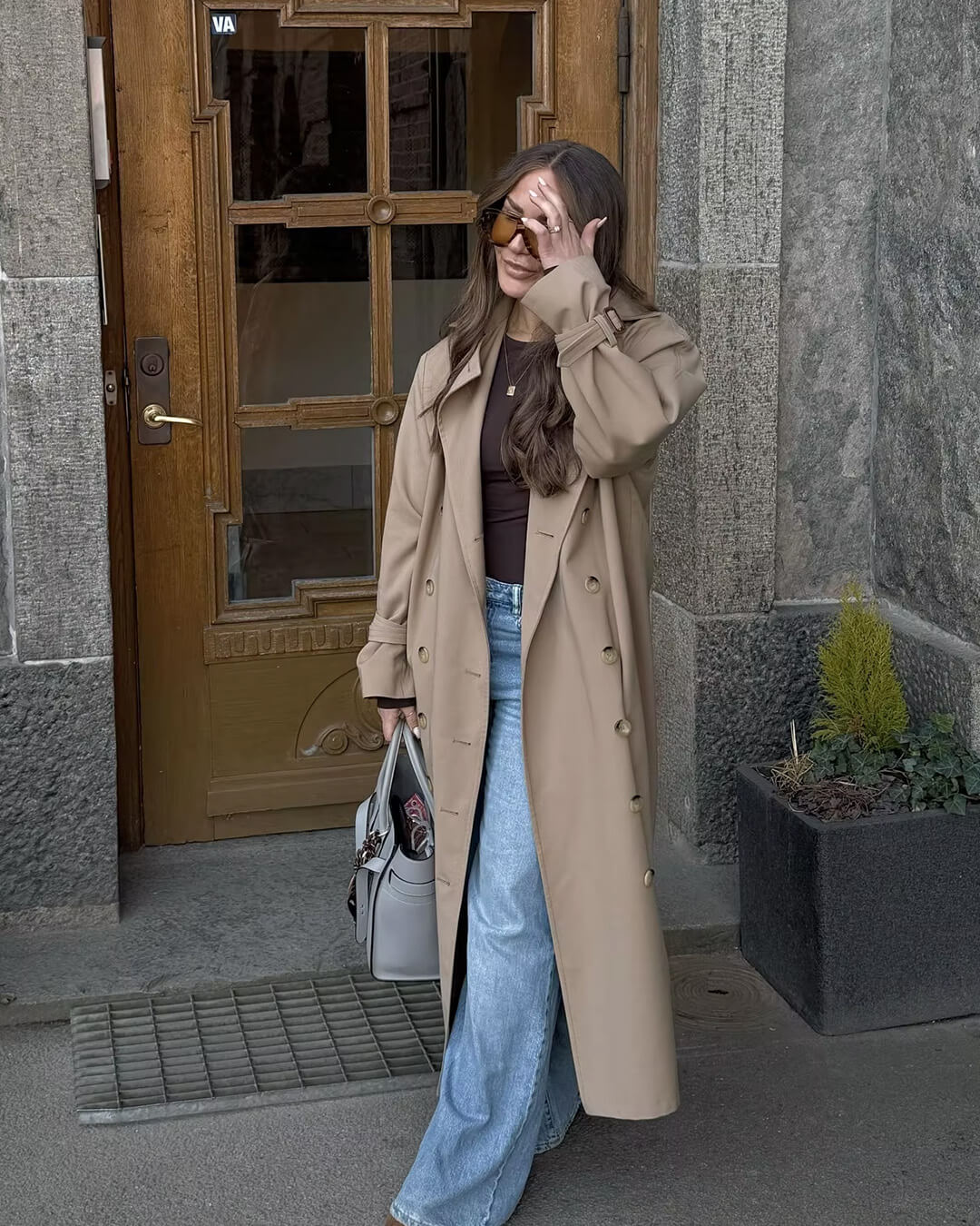 ZEYA - Evelyn Classic Double Breasted Trench Coat