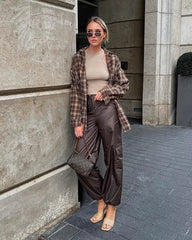 Felly Loose Plaid Check Shirt