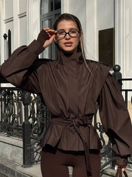 Francine Cropped Trench Coat
