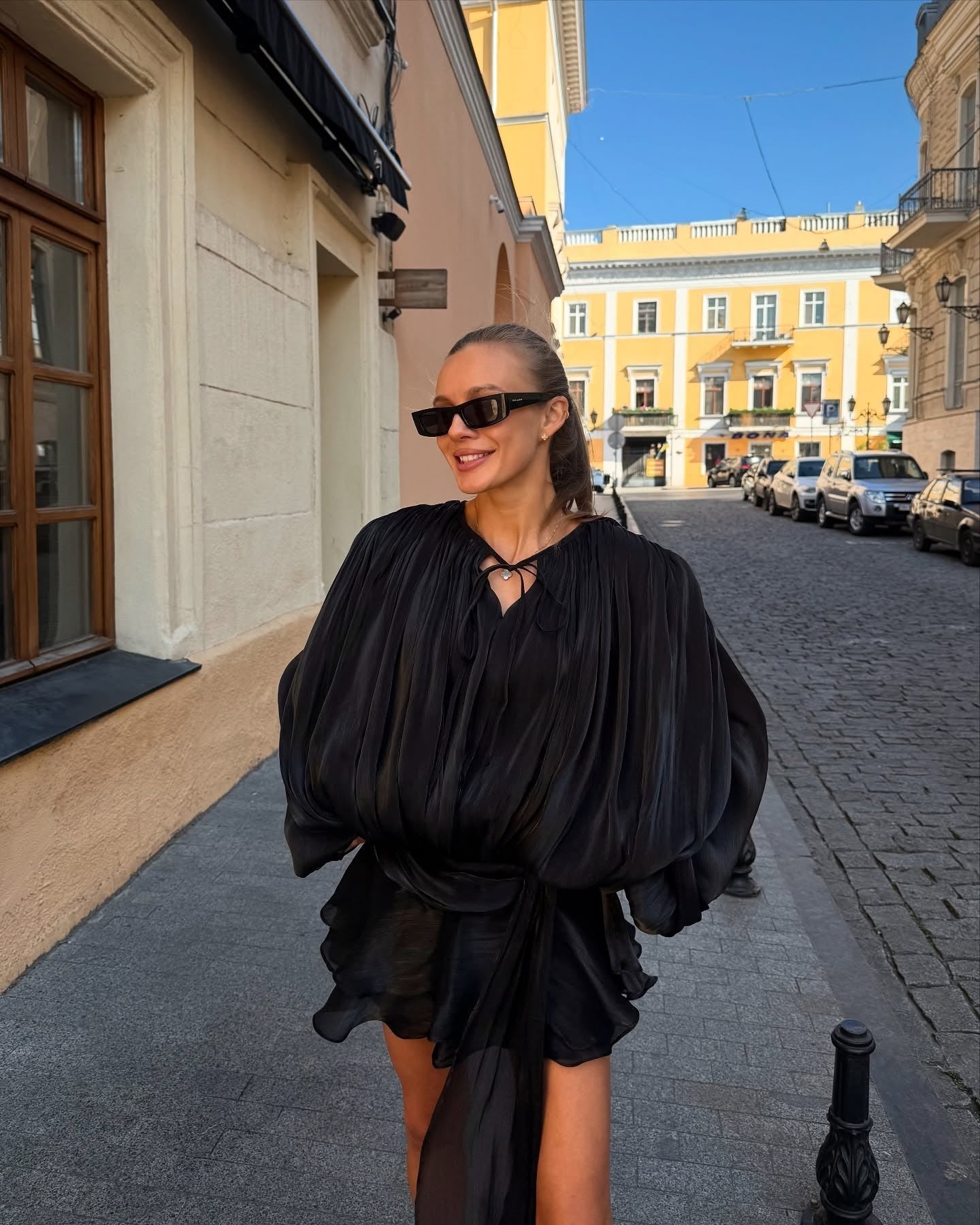 ZEYA - Gilliane Blouson Mini Dress