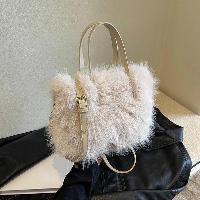 ZEYA - Giselle Faux Fur Crossbody Bag
