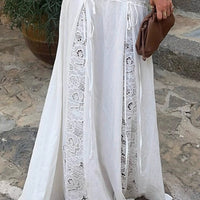 Hanna Low Waist Lace Maxi Skirt