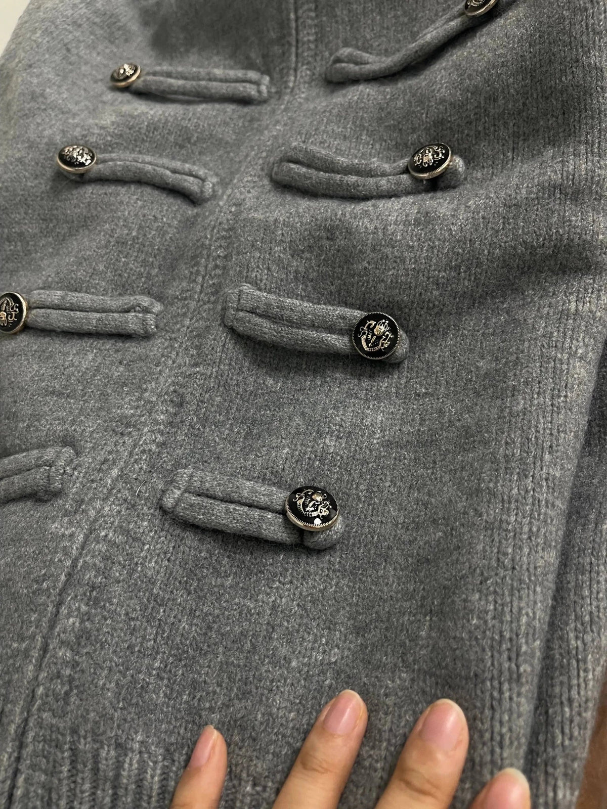 ZEYA - Helena Turtleneck Zip Knit Cardigan