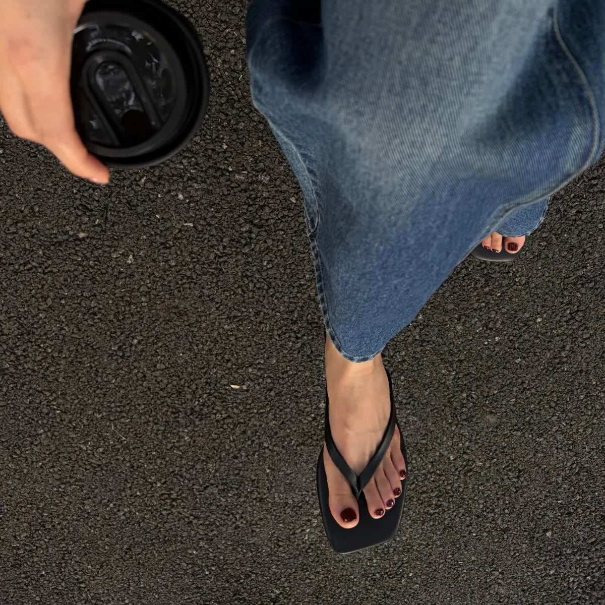 ZEYA - Iris Square-Toe Beach Sandal