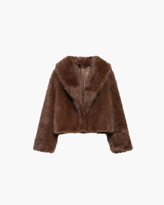 ZEYA - Jemisha Short Faux Fur Coat