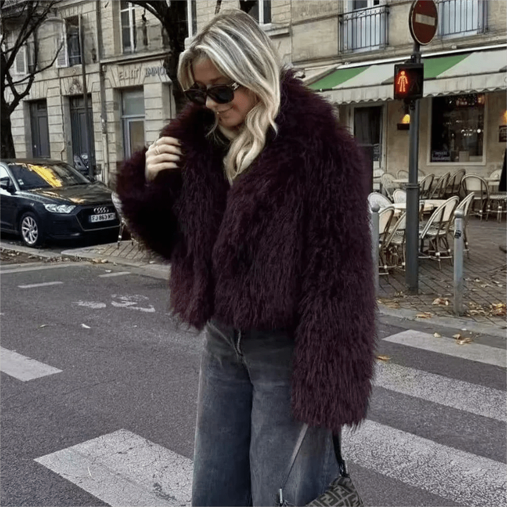 ZEYA - Jocelyn Cozy Faux Fur Coat