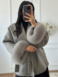 Kira Faux Fur Coat