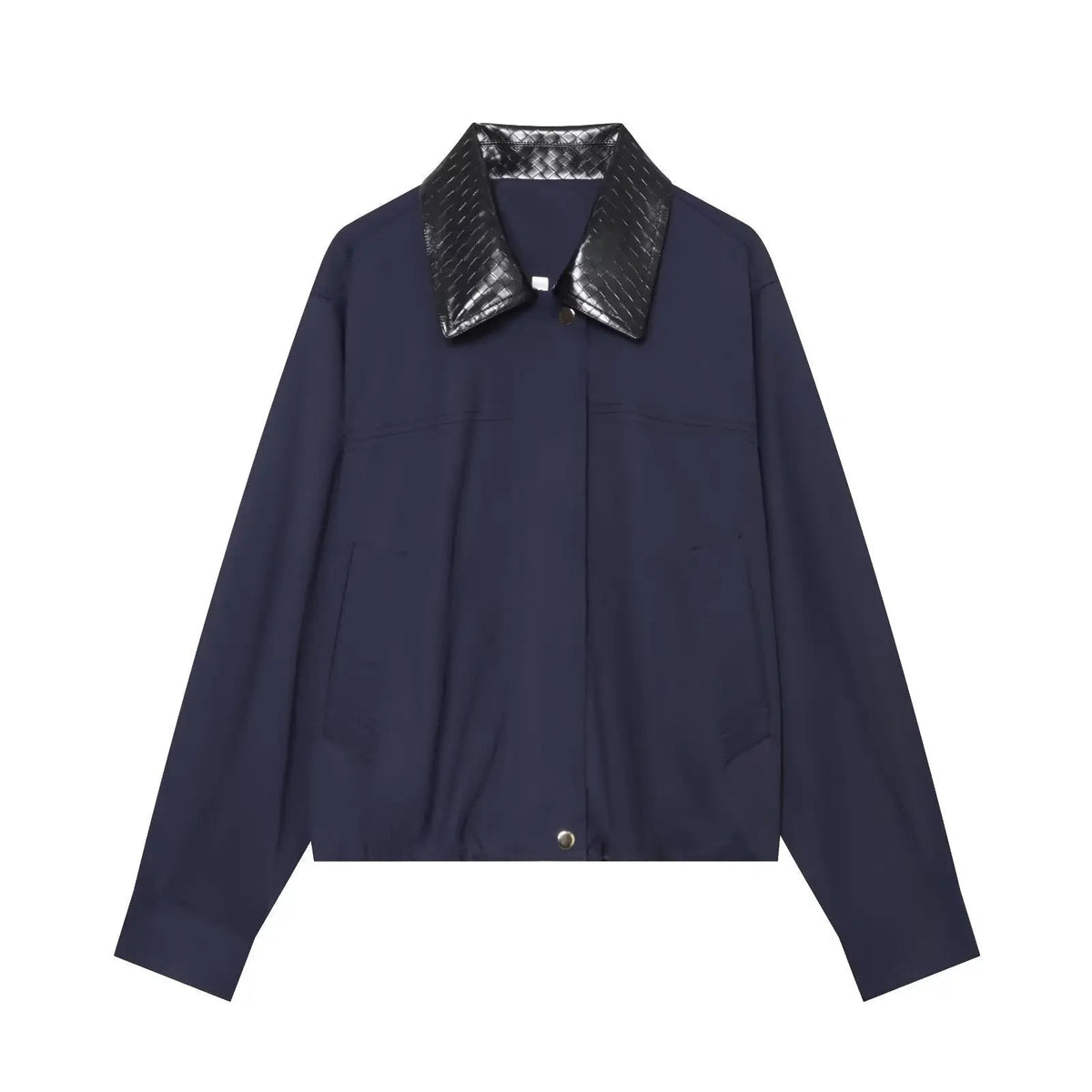 ZEYA - Layla Contrast Collar Bomber Jacket
