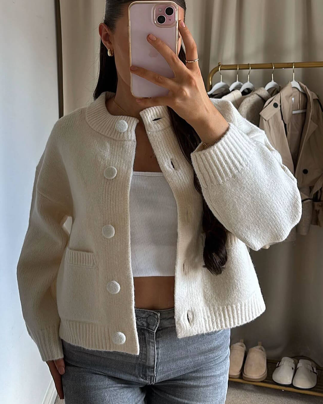 ZEYA - Leah Thick Knitted Cardigan