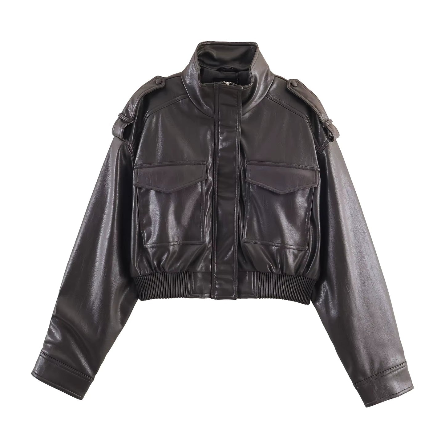 ZEYA - Lilo Faux Leather Jacket