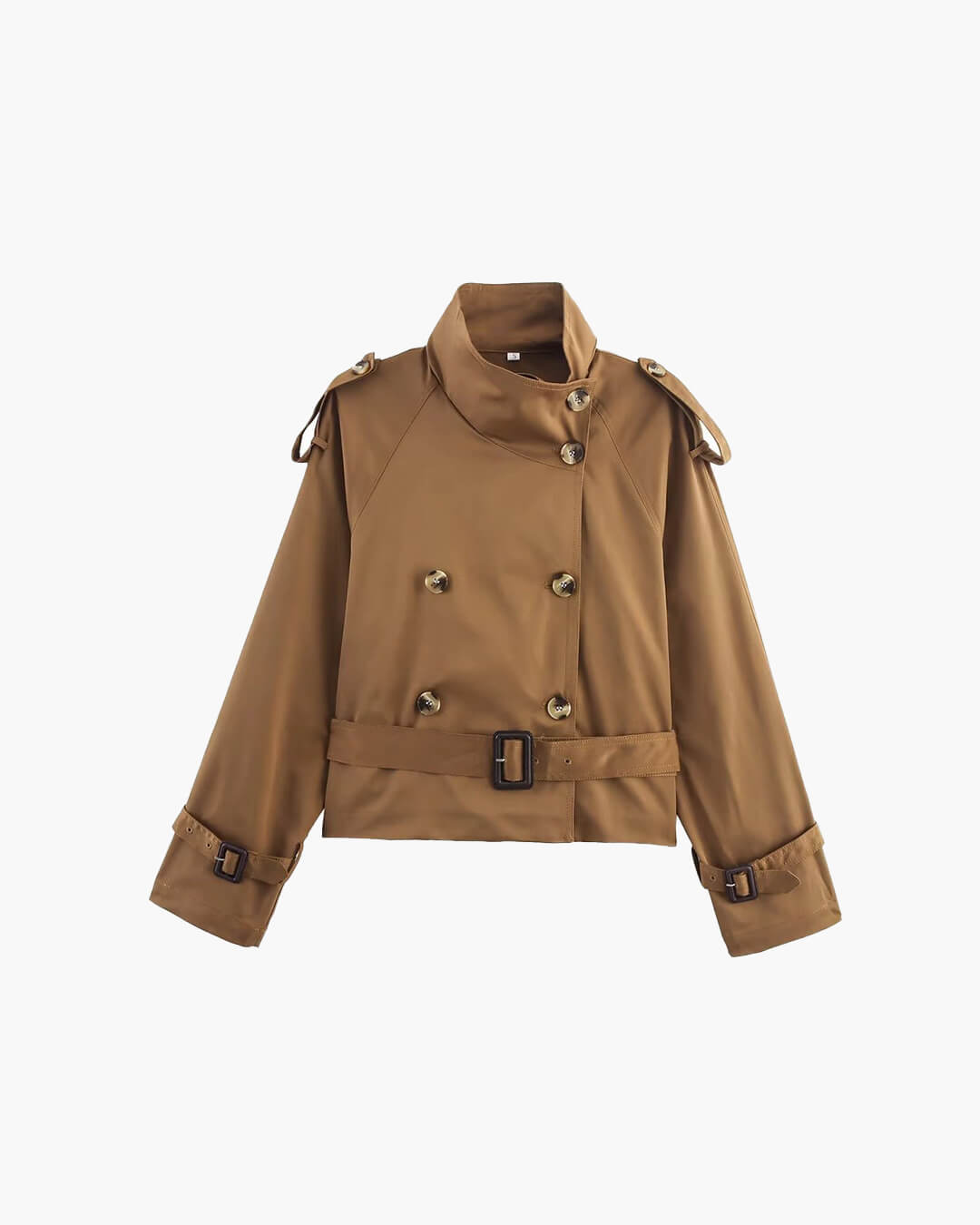 ZEYA - Lisa Cropped Trench Coat